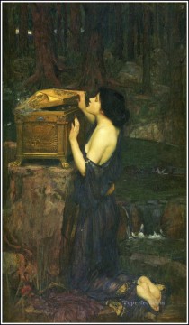  griega Pintura - Pandora mujer griega John William Waterhouse